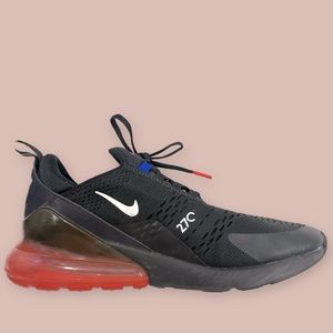 Size 10 Nike Airmax 270’s ‘Black Bright Crimson’